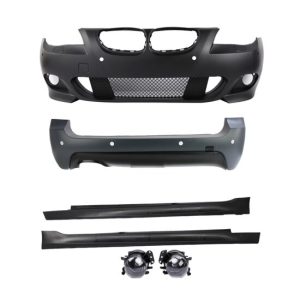 Sport look pakket passend voor BMW 5 serie E61 touring model 2004 - 2007 met parkeersensoren rondom