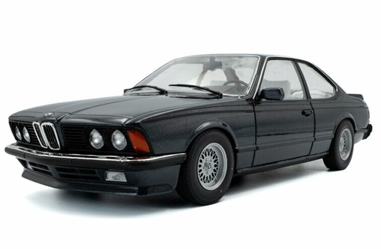 BMW 635 CSI E24  blauw schaalmodel 1:18 Solido