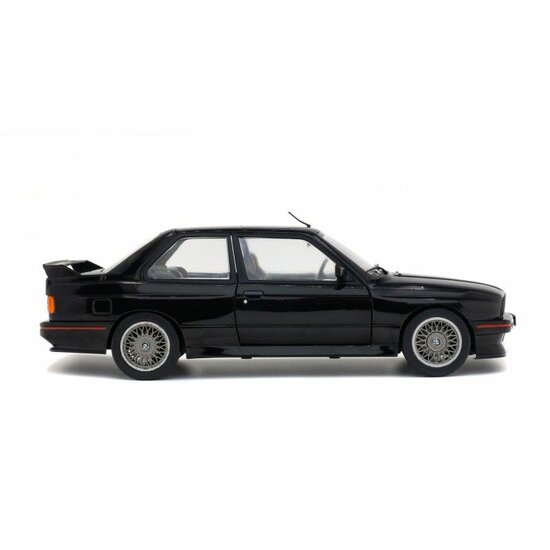 BMW M3 E30 zwart schaal 1:18 Solido - Image 3