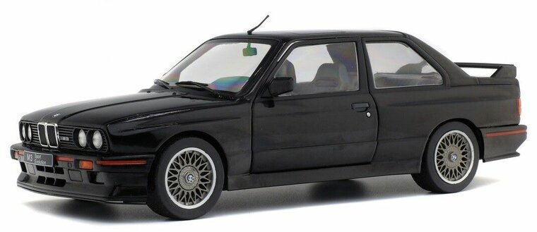 BMW M3 E30 zwart schaal 1:18 Solido