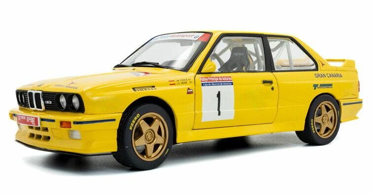 BMW M3 (E30) Gr.A Ponce / Deniz Principe Asturias '92 schaal 1:18 Solido