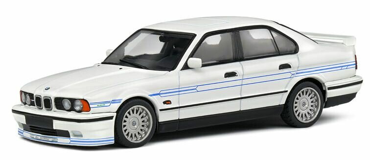 BMW 5 serie E34 Alpina B10 wit schaal 1:43 Solido