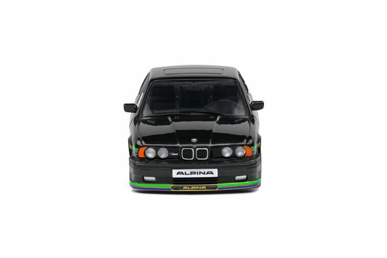 BMW 5 serie E34 Alpina B10 zwart schaal 1:43 Solido - Image 2