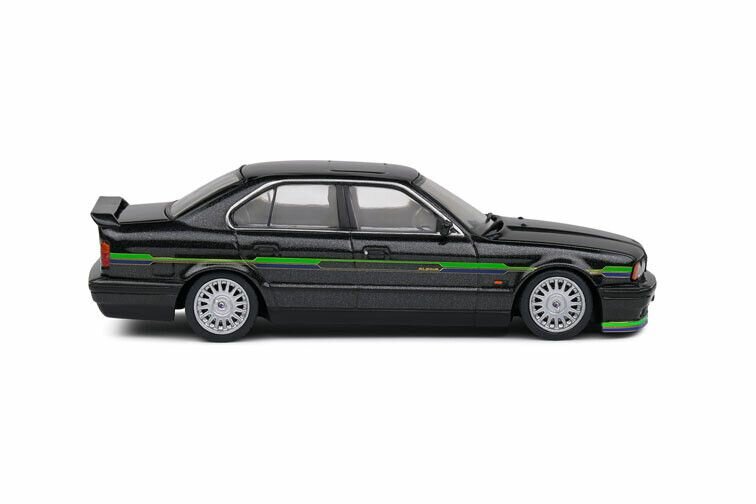 BMW 5 serie E34 Alpina B10 zwart schaal 1:43 Solido - Image 3