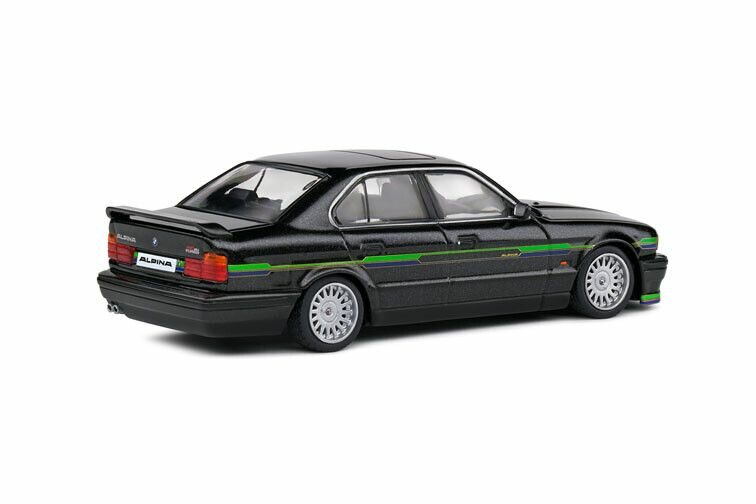 BMW 5 serie E34 Alpina B10 zwart schaal 1:43 Solido - Image 4