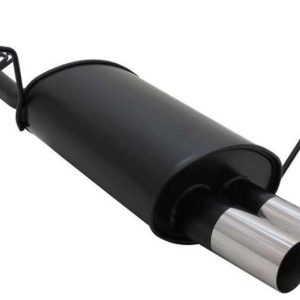 Novus sportdemper passend voor BMW 3 serie 316i compact gezaagde uitstukken