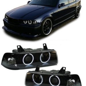 Angel eyes koplampen CCFL passend voor BMW 3 serie E36 sedan en touring