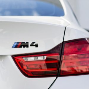 Blackline logo M4 passend voor BMW M4 F82 en F83