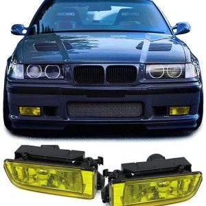 Gele design mistlampen passend voor BMW 3 serie E36