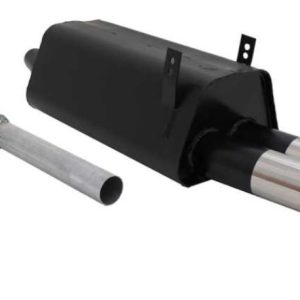 Novus sportdemper passend voor BMW 3 serie E36 316i en 318i ronde eindstukken