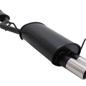 Novus sportdemper passend voor BMW 3 serie E36 318ti compact ronde eindstukken