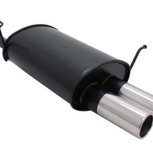 Novus sportdemper passend voor BMW 3 serie E36 316i compact ronde eindstukken