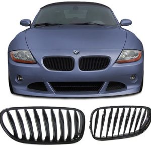 Glanzend zwarte grillen passend voor BMW Z4 E85 en E86
