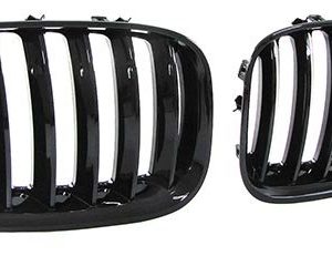 Grillen glanzend zwart passend voor BMW X5 E53 facelift model 2003 - 2007