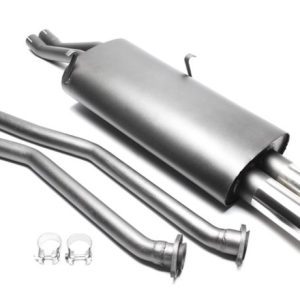 Sport uitlaat passend voor BMW 3 serie E30 320i en 325i