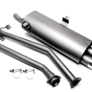 Sport uitlaat passend voor BMW 3 serie E30 4 cilinder TA Technix