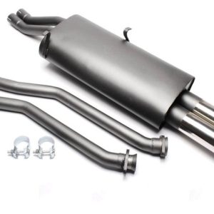 Sport uitlaat passend voor BMW 3 serie E30 320i en 325i afgezaagde rand