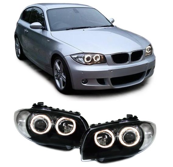 Angel eyes passend voor BMW 1 serie E81 E82 E87 E87 LCI E88
