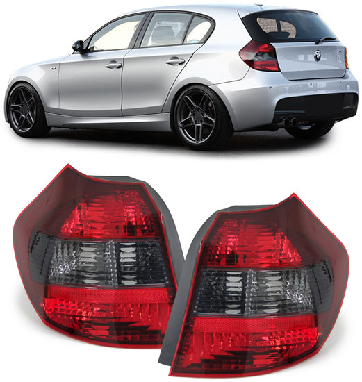 Blackline achterlichten passend voor BMW 1 serie E87
