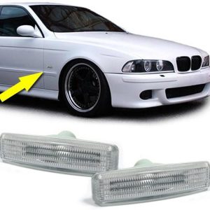 Witte zijknipperlichten passend voor BMW 5 serie E39 model 1995 - 2003