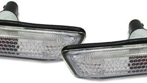 Witte zijknipperlichten passend voor BMW 3 serie E36 model 1996 - 2000 en BMW X5 E53