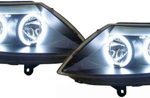 Angel eyes koplampen passend voor BMW Z4 E85 en E86 met halogeen koplampen