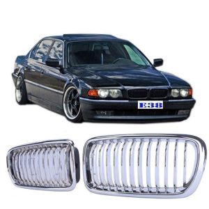 Chromen grillen passend voor BMW 7 serie E38