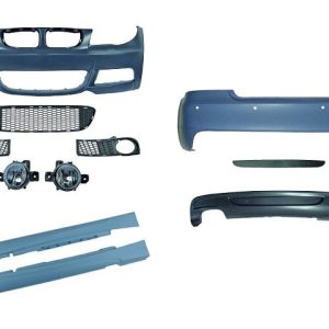 Sport pakket passend voor BMW 1 serie E82 coupe en E88 cabrio met parkeersensoren