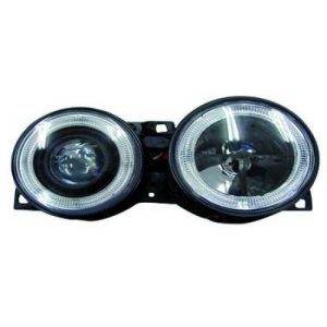Angel Eyes koplampen passend voor BMW 3 serie E30 type 2