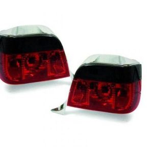 Achterlichten rood / zwart passend voor BMW 3 serie E36 touring