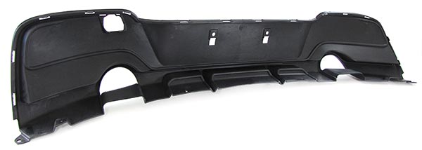 Performance look diffuser mat zwart passend voor BMW 1 serie F20 en F21 - Image 3