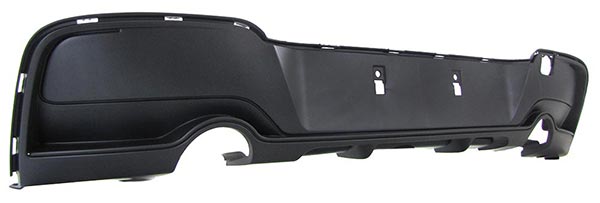 Performance look diffuser mat zwart passend voor BMW 1 serie F20 en F21 - Image 2