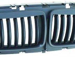 Mat zwarte grill passend voor BMW 5 serie E34