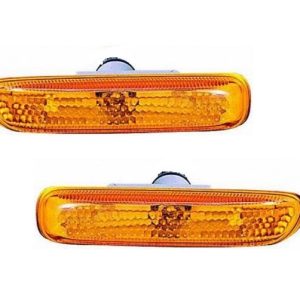 Oranje zijknipperlichten passend voor BMW 3 serie E46 sedan, touring, compact, coupe en cabrio