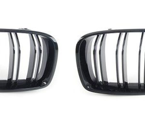 Glanzend zwarte grillen passend voor BMW M4 F82 en M4 F83