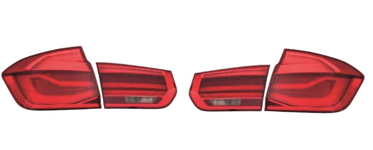 Facelift look achterlichten passend voor BMW 3 serie F30