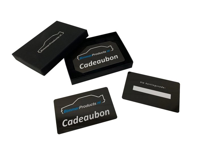 Cadeaubon BimmerProducts.nl €100,-